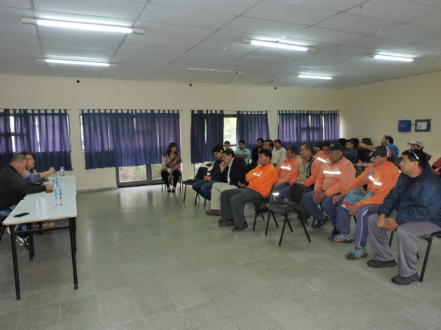 Participaron más de 30 recolectores, quienes se interiorizaron sobre el circuito de Gestión Integral de Residuos.