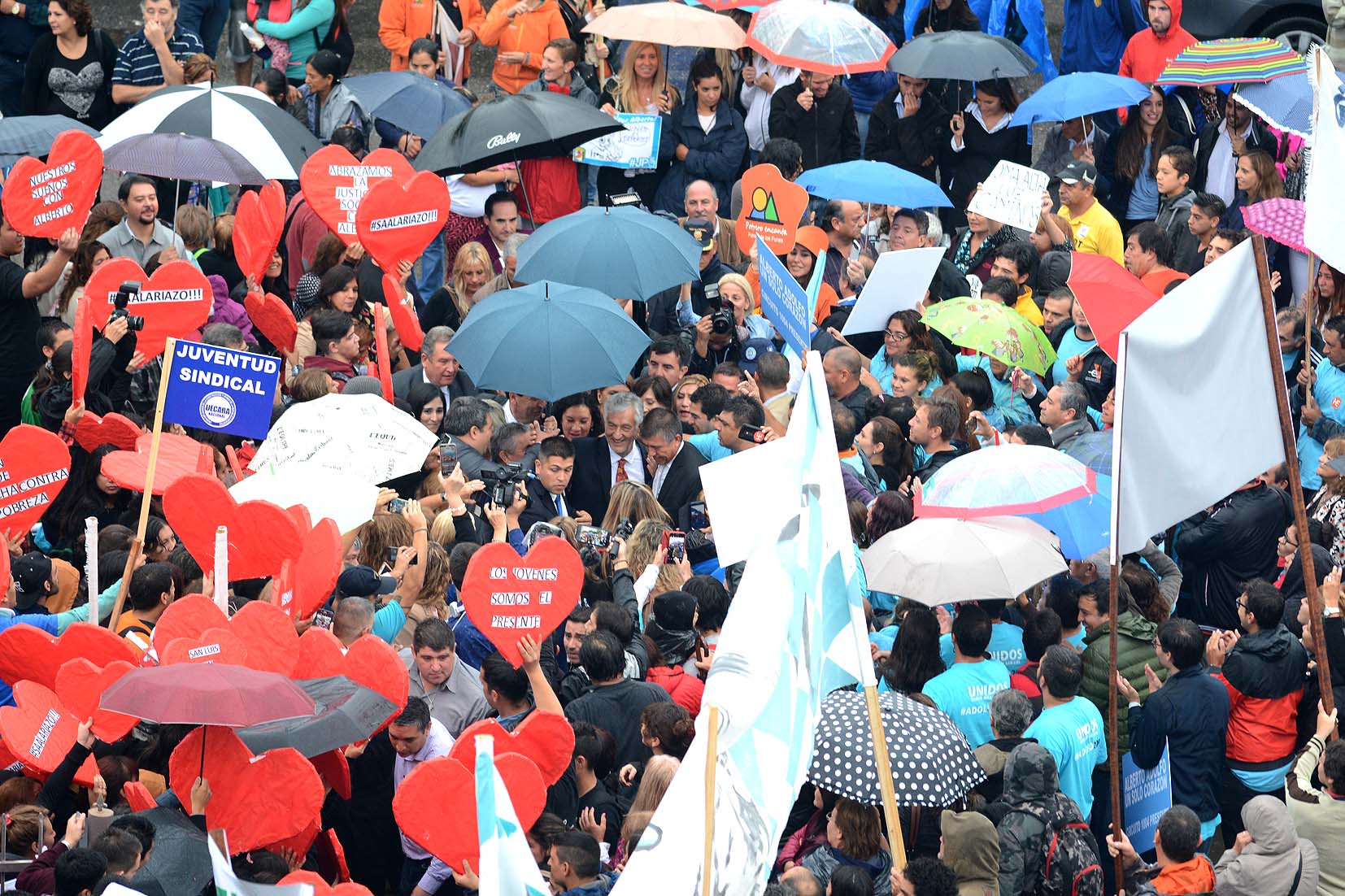 “Hoy prometo una nueva etapa de desarrollo para San Luis”