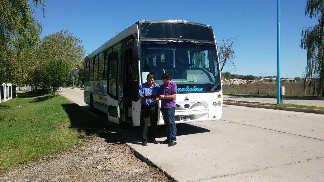 Intensifican controles en el servicio de transporte interurbano de los departamentos Pedernera y Pringles