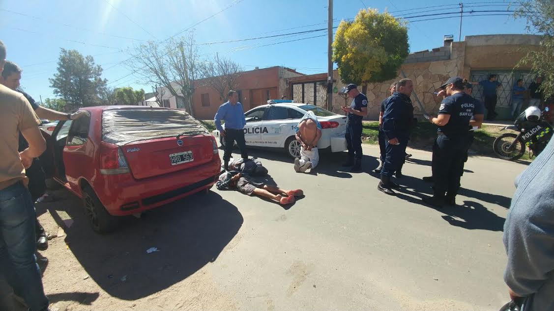 Rápido accionar de la Policía frustró un robo y la huida de delincuentes