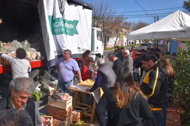 Por las inclemencias del tiempo, Mercado Puntano suspendió la venta de bolsones durante la mañana