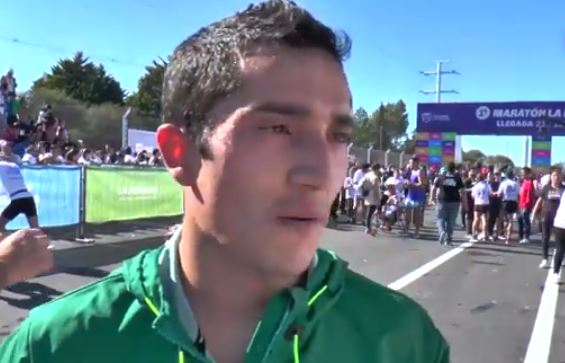 Joaquín Arbe fue tercero en la Maratón La Pedrera