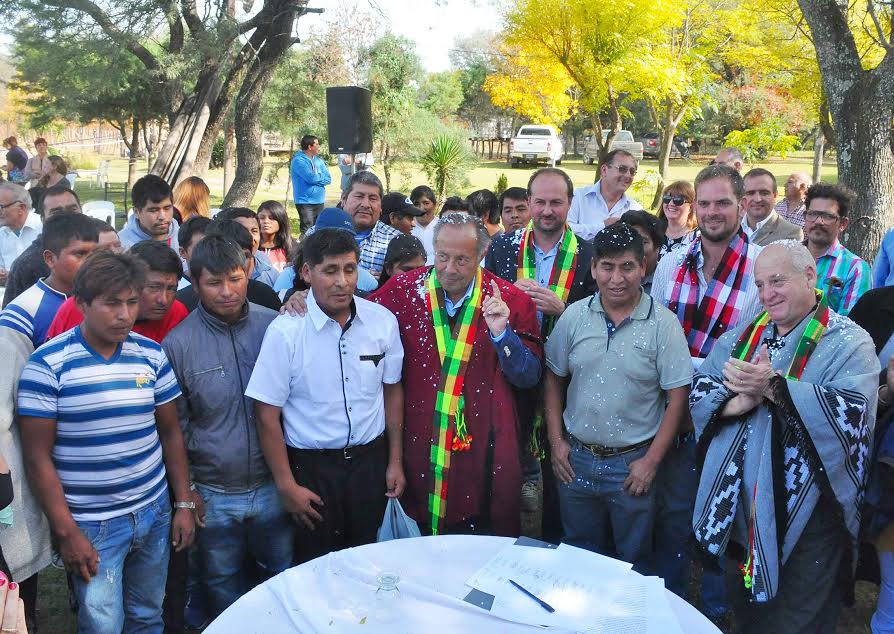 La comunidad boliviana de Villa Mercedes se sumó al Plan “Parcelas Hortícolas”