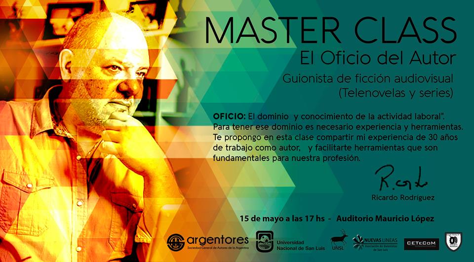 Ricardo Rodríguez brindará una master class en San Luis