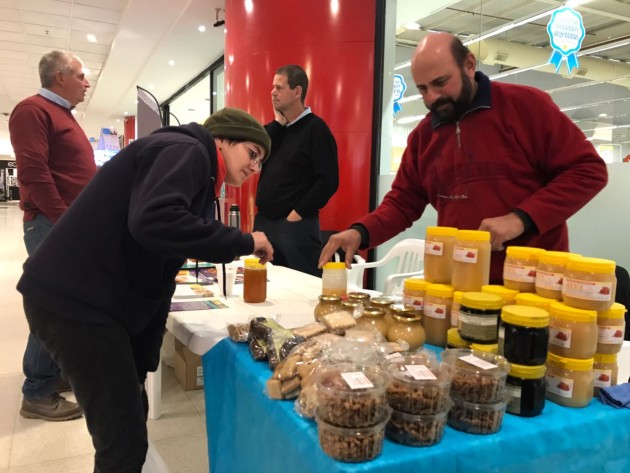 El Ministerio de Medio Ambiente, Campo y Producción montó un stand en San Luis Shopping Center.