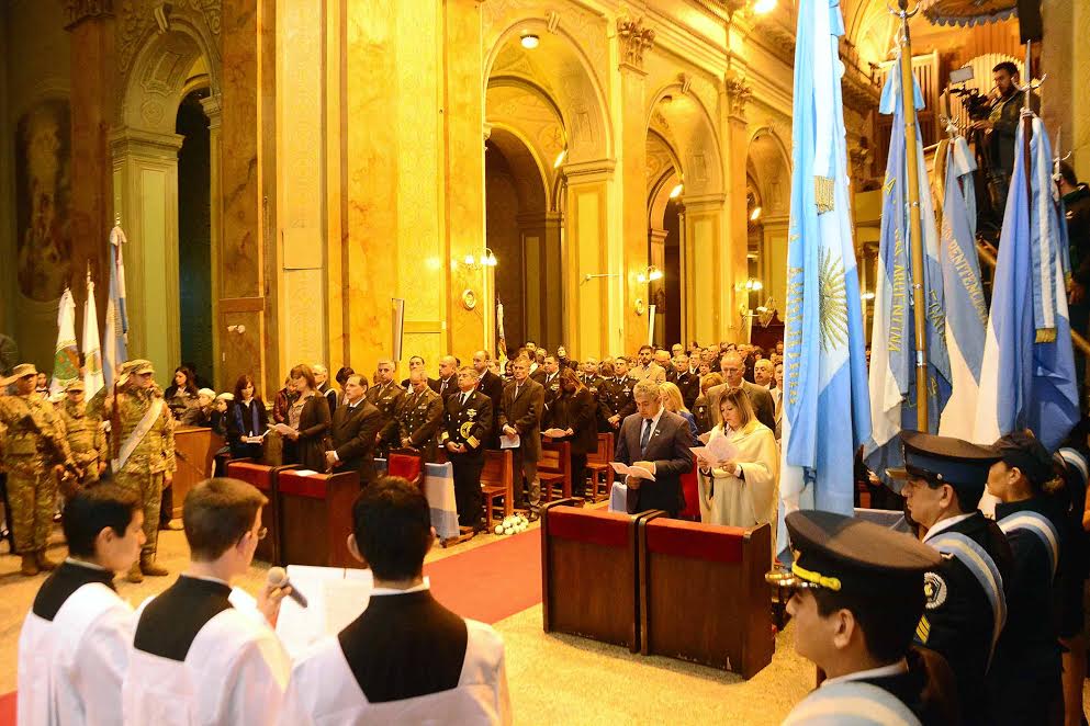 Se realizó el tradicional Tedeum