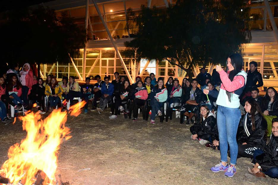 El Campamento de la juventud, en imágenes