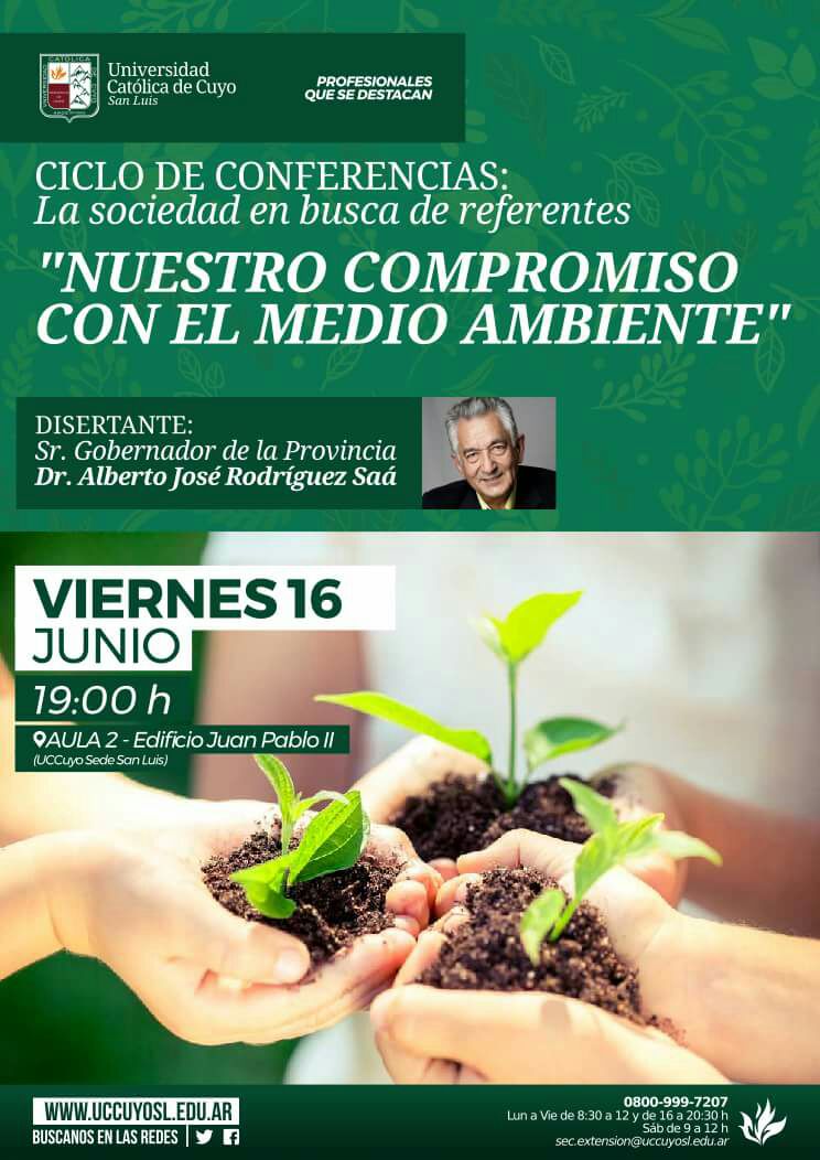 Alberto disertará hoy en la Universidad Católica de Cuyo