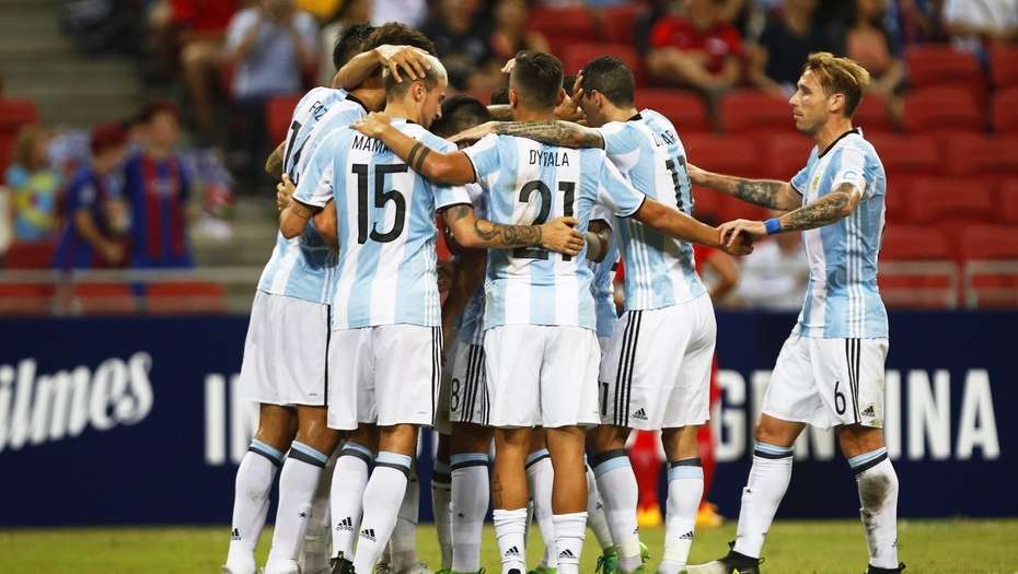 Argentina goleó a Singapur en el cierre de la gira