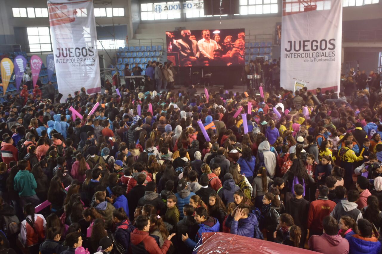 La fiesta de los Intercolegiales pasó por Villa Mercedes