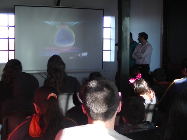 Videoconferencia astronómica desde Francia