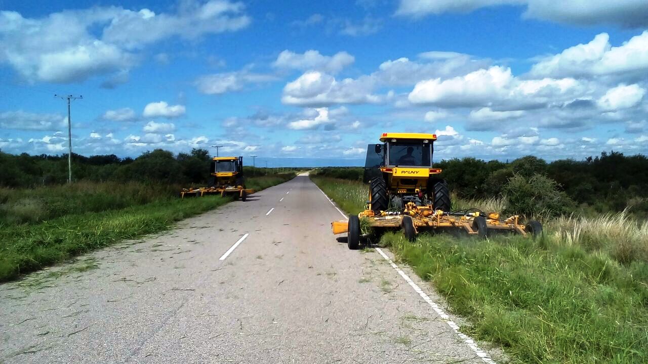 Realizan obras en rutas provinciales