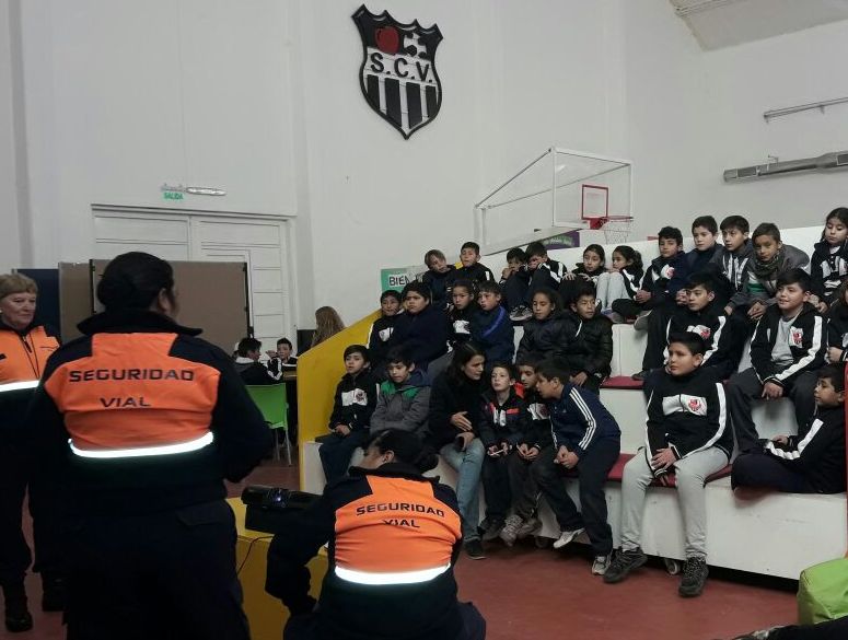 Los alumnos de “Corazón Victoria” recibieron una capacitación sobre seguridad vial