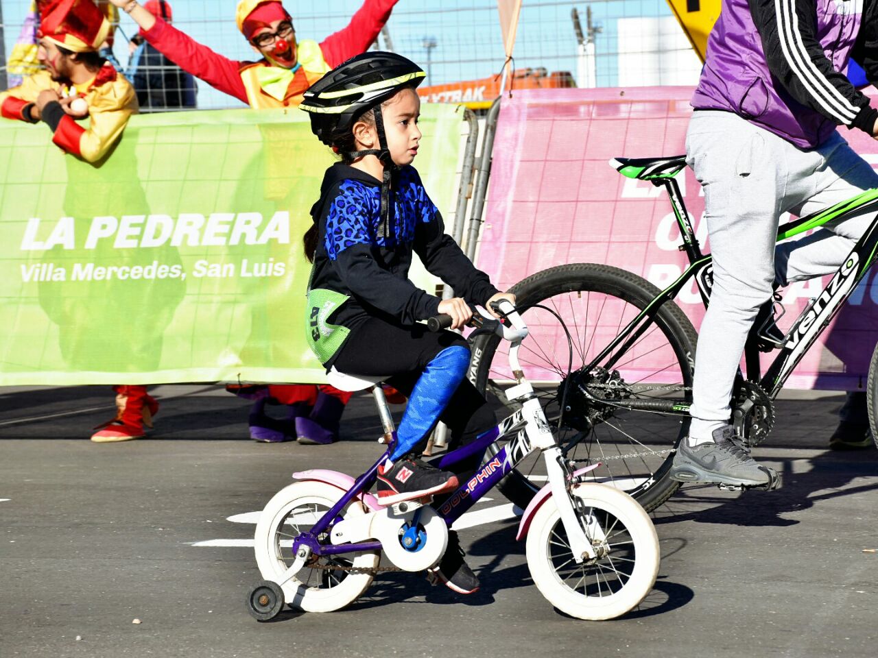 El ciclismo llegó a “La Pedrera”