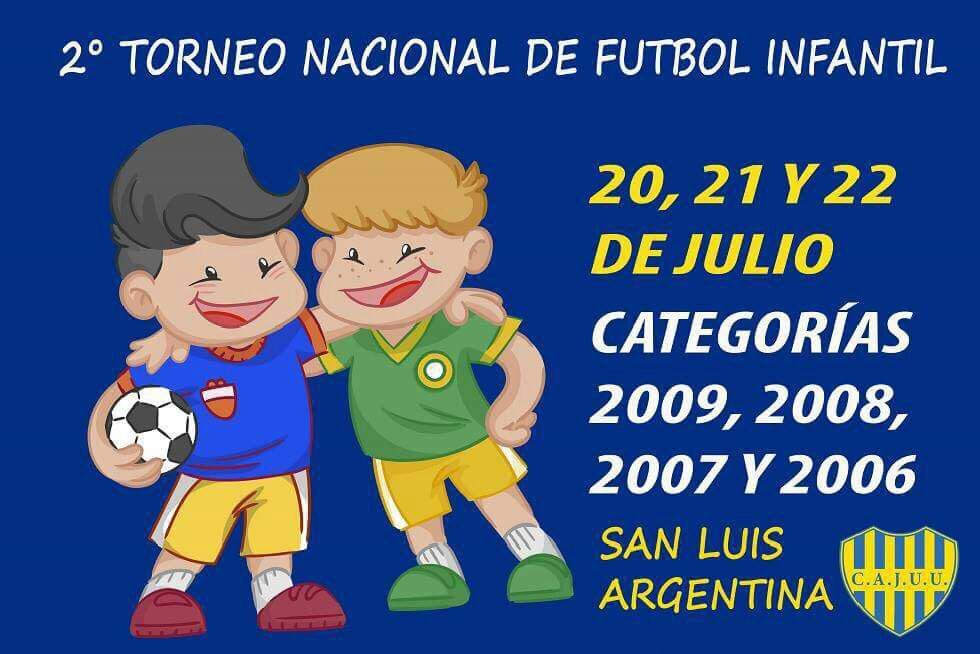 Se viene el torneo de infantiles del club Juventud