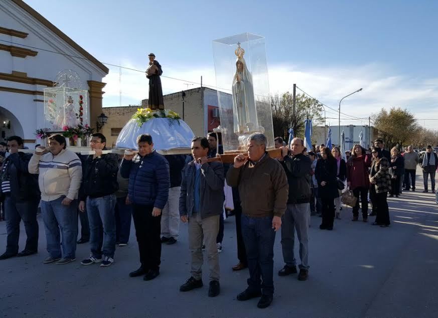 Naschel: la comunidad católica honró a su santo patrono