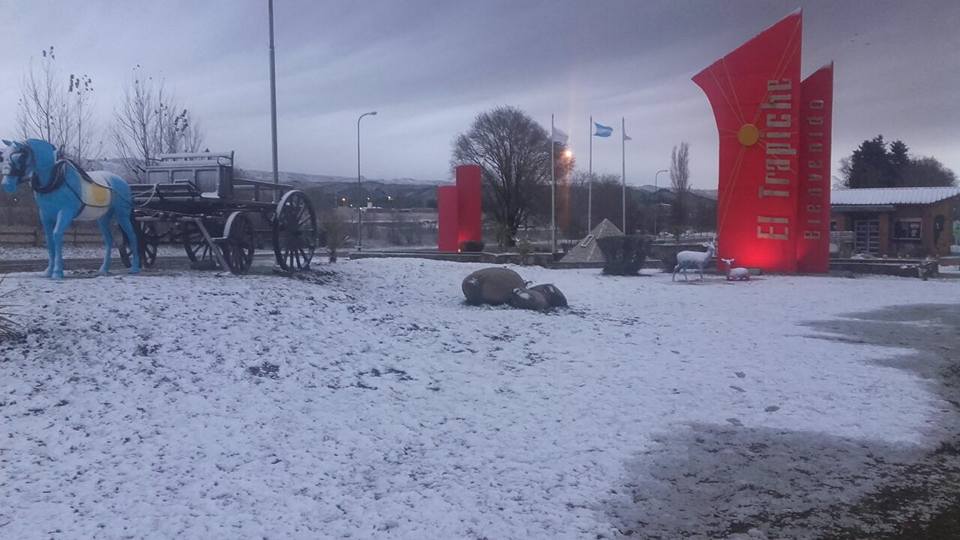 Por segunda vez en el año, nevó en San Luis