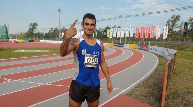 Leandro Paris ganó el oro y clasificó al mundial