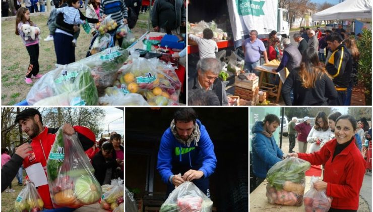 Más de 180 mil kilos de frutas y verduras fueron adquiridos por las familias puntanas