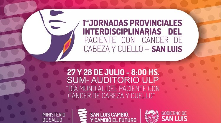 “Primeras Jornadas Provinciales Interdisciplinarias del Paciente con Cáncer de Cabeza y Cuello”