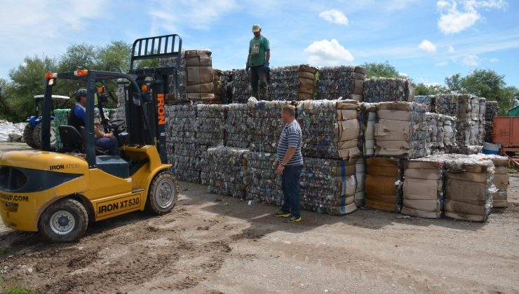 San Luis recuperó más de 500 toneladas de material reciclable