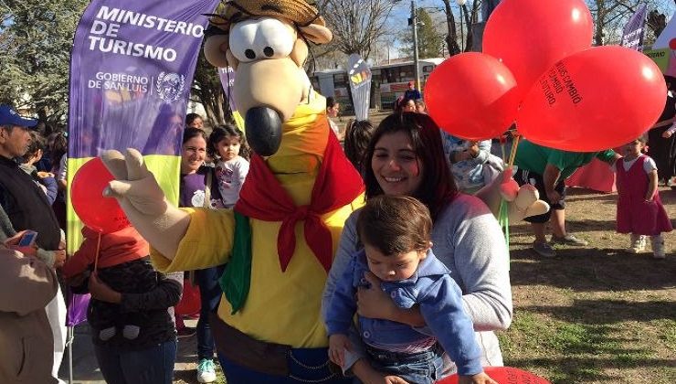 La comunidad de La Toma disfrutó de la Fiesta de los Pueblos