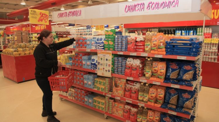 Relevaron los supermercados adheridos a la canasta social