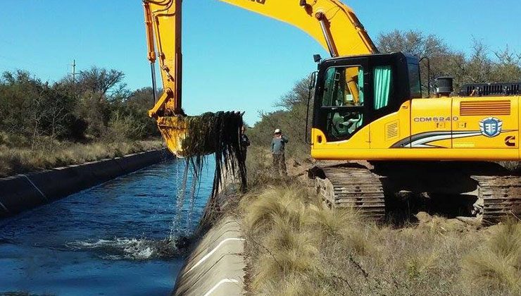 Mejora el abastecimiento hídrico para uso humano, riego e industrias en los departamentos Pedernera y Pringles