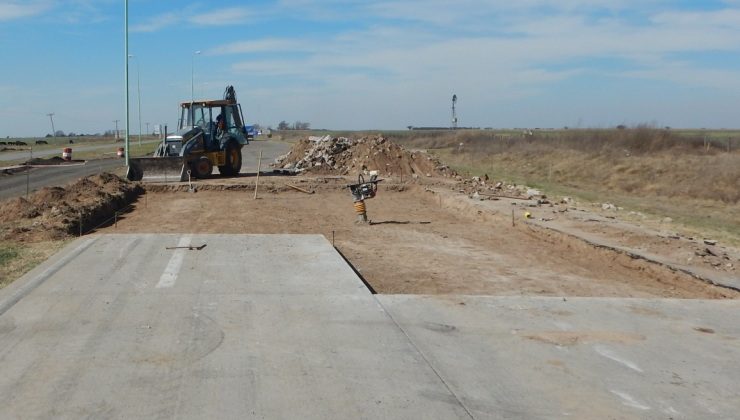 Progresan las obras en la Autopista de las Serranías Puntanas