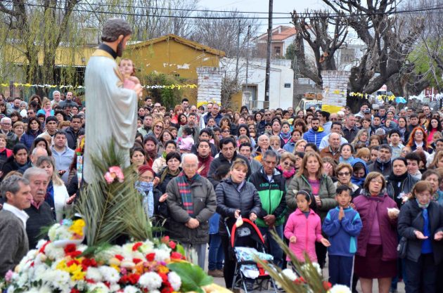 Hubo una gran participación de feligreses en la Fiesta de San Cayetano.