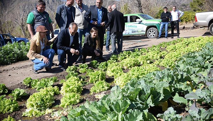 Adolfo aseguró que proyecta un polo de producción frutihortícola en Luján