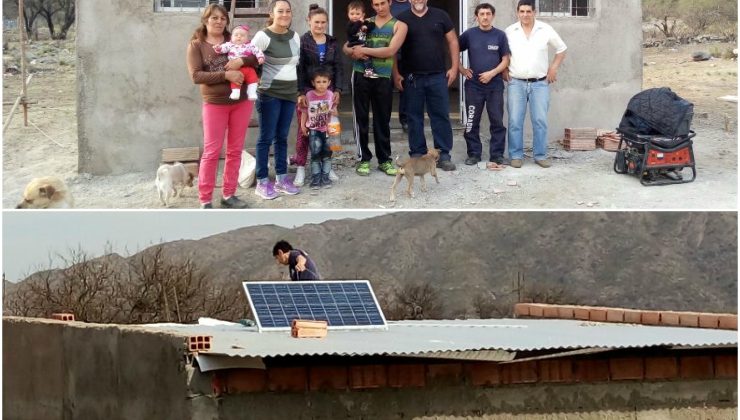 Bajo de Véliz: una pantalla solar que beneficia a más de 30 familias rurales