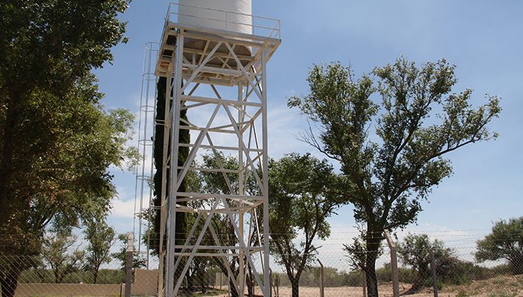 San Luis Agua desarrolló mejoras en el pozo público de La Legua