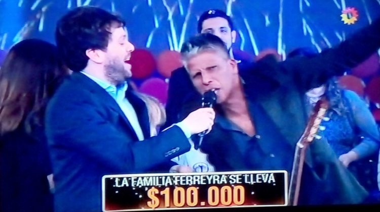 “El Negro” Ferreyra ganó en “Lo mejor de la familia”