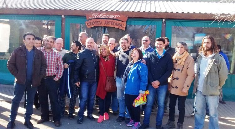 El ministro de Turismo se reunió con productores cerveceros