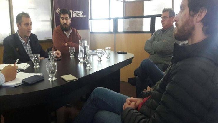 Transporte se reunió con referentes del gremio