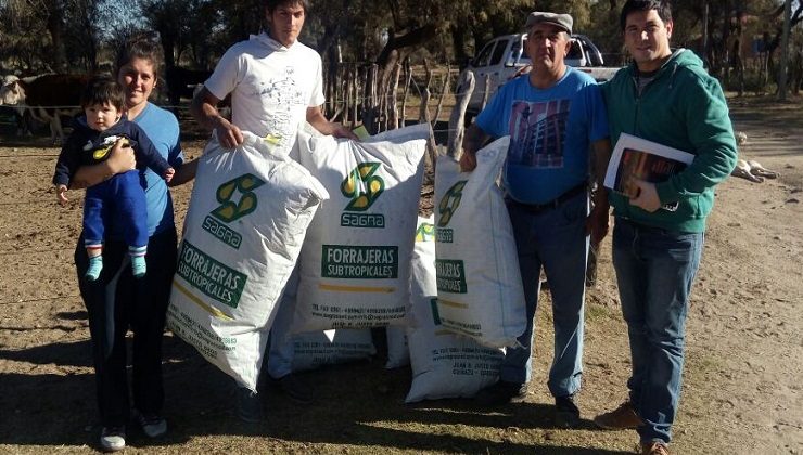 Pequeños productores del departamento Belgrano mejorarán su forraje