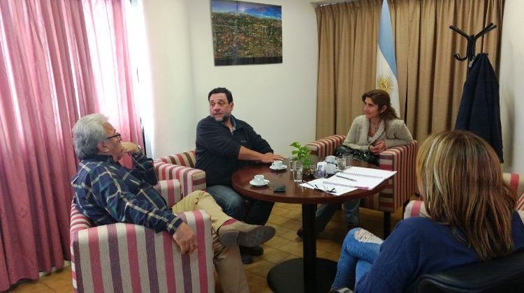 González Funes se reunió con intendentes provinciales