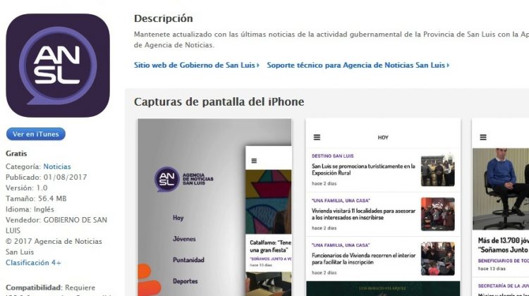 Descargá gratis la app de ANSL