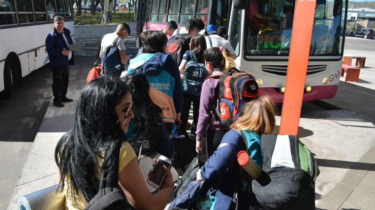 Funcionará un servicio especial de transporte a El Trapiche