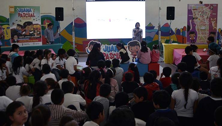 Los chicos disfrutaron de la presentación del 2º número de “Juana y Pascual”