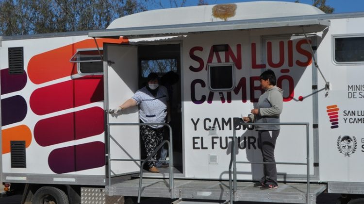 El equipo de Salud Móvil estuvo en Chosmes