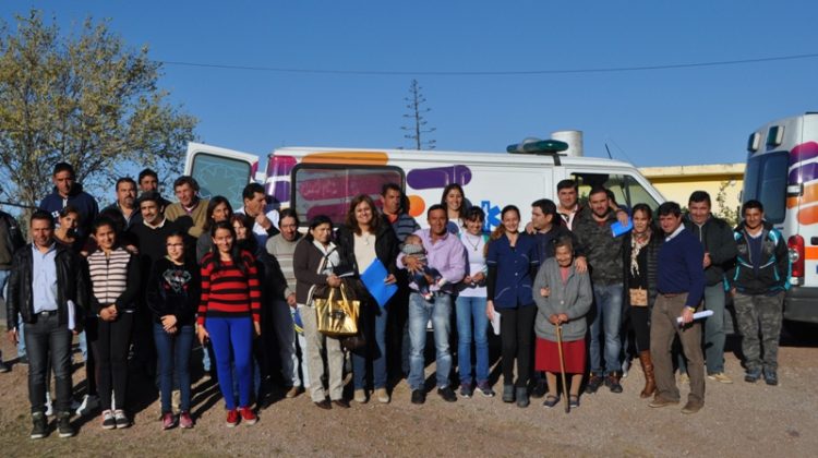 Un médico, dos enfermeros y una ambulancia equipada para Potrerillo y la zona