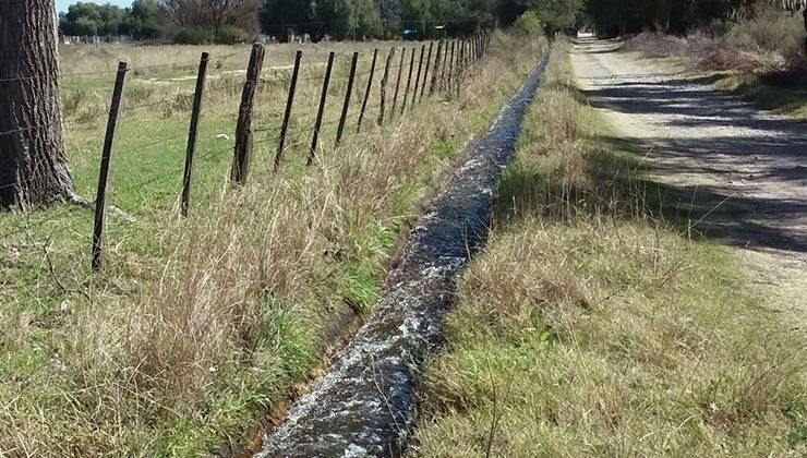 Nogolí: la reactivación de la red de canales propicia las actividades productivas en la zona