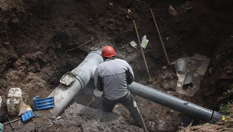 Corte de agua en el acueducto San Luis