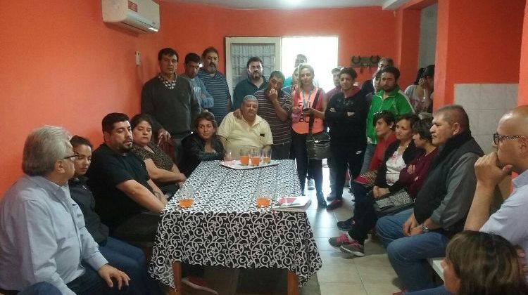 Reunión con pequeños comerciantes de La Ribera