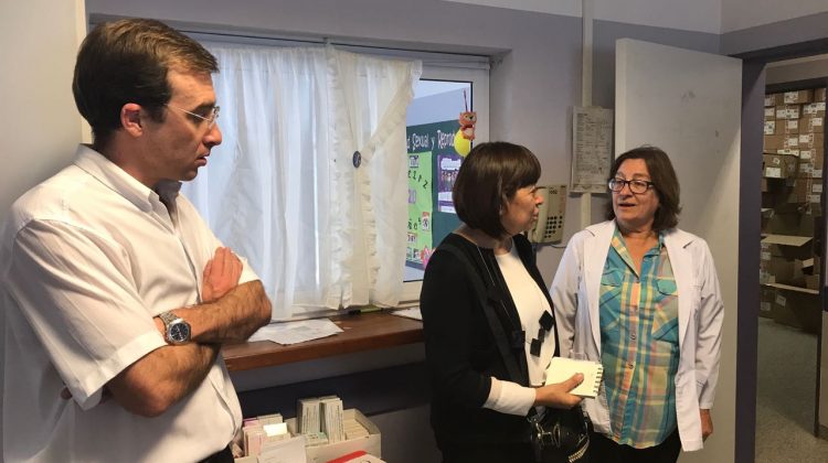 La ministra de Salud recorrió el Hospital del Sur