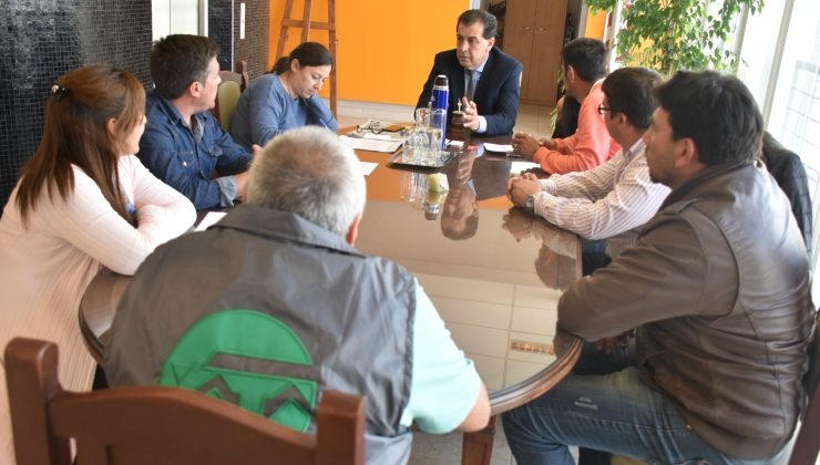 El ministro Freixes recibió a la Asociación de Cazadores de Villa Mercedes