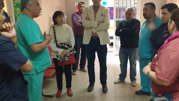 La ministra Corvalán visitó el centro de salud de El Trapiche