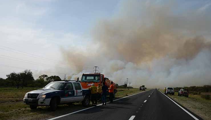 El Comité Provincial de Emergencias mantiene el alerta por los incendios en la provincia